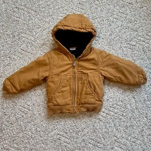 Toddler Boys’ Hooded Insulated Active Jacket